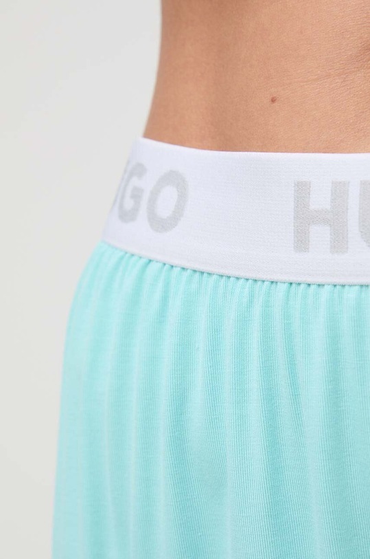 HUGO pantaloni scurți de pijama turcoaz 50490704