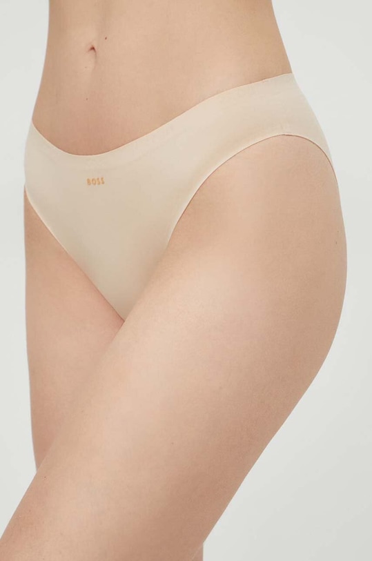 BOSS figi dzianina beżowy 50510001