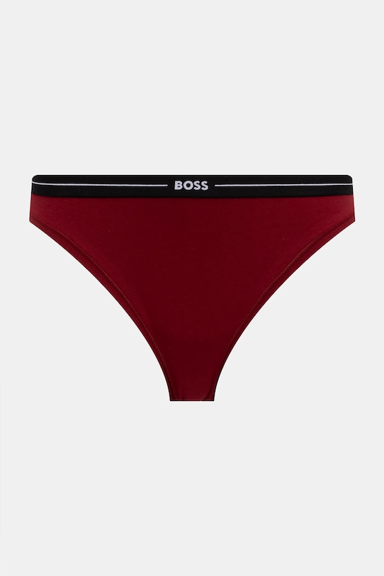 Îmbrăcăminte BOSS tanga 3-pack 50510030 burgundia