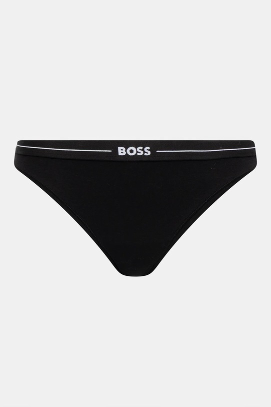 BOSS stringi 3-pack 50510030 czarny SS25