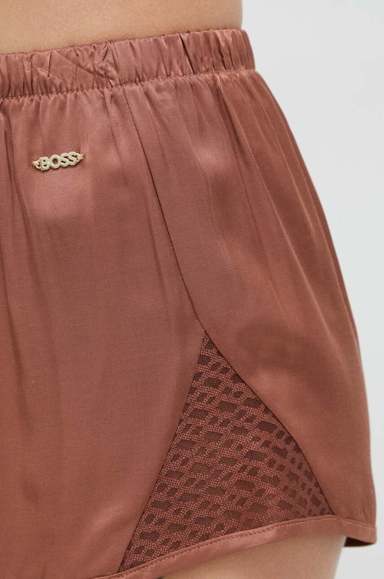 BOSS pantaloni scurți de pijama maro 50511128