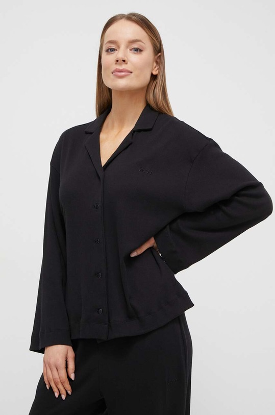 Îmbrăcăminte BOSS pijamale de bumbac 50511152 negru