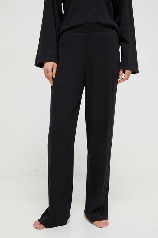 BOSS pijamale de bumbac negru 50511152