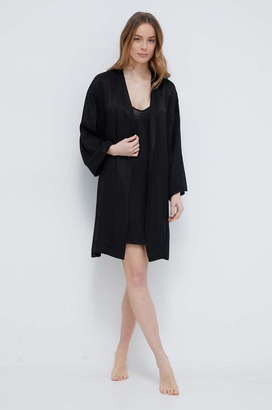 BOSS koszulka nocna 50511432 czarny SS24