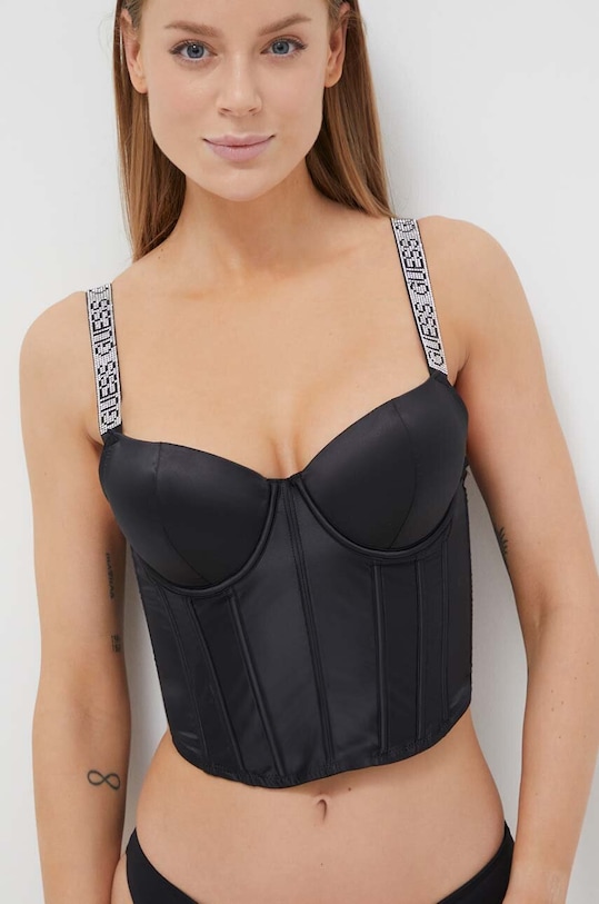 Σουτιέν Guess O4RC03.WEUY0 μαύρο SS24