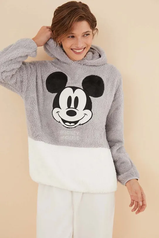 Pyžamo women'secret Mickey Mouse 3136102 sivá SS24