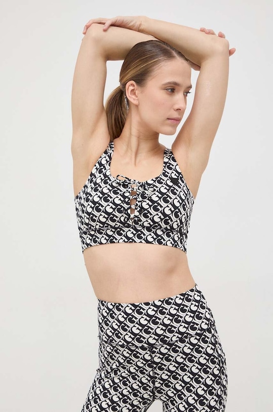 Αθλητικό σουτιέν Guess μαύρο V4RP11.MC03W