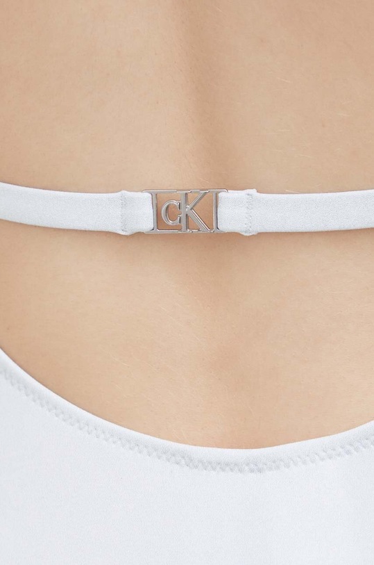 Jednodielne plavky Calvin Klein KW0KW02255 biela