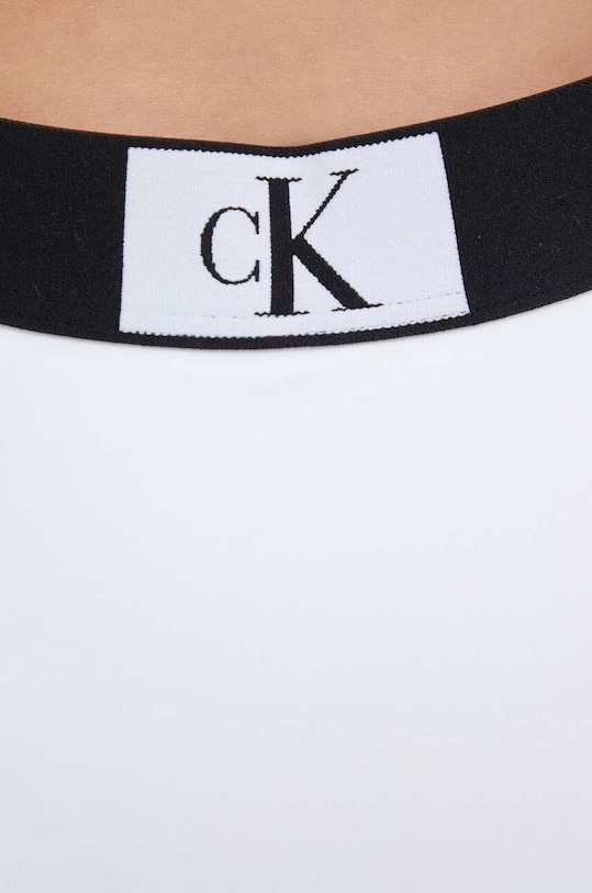 Calvin Klein jednoczęściowy strój kąpielowy KW0KW02260 biały