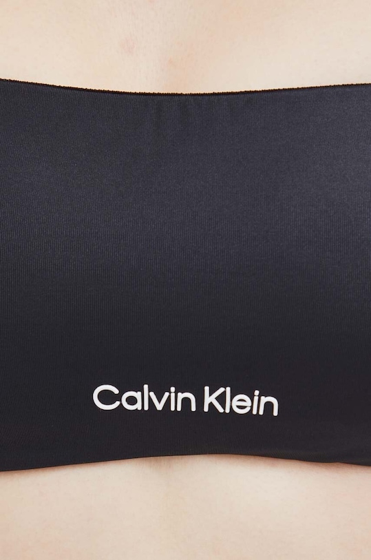 Plavková podprsenka Calvin Klein čierna KW0KW02269