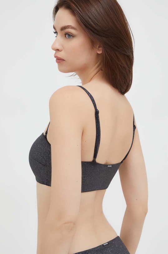 Plavková podprsenka Calvin Klein KW0KW02275 černá SS24