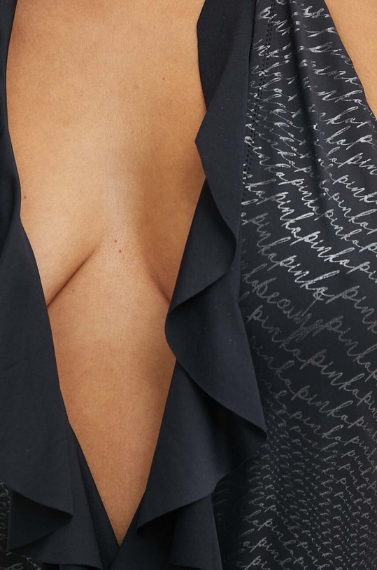 Pinko jednoczęściowy strój kąpielowy czarny 103220.A1PK