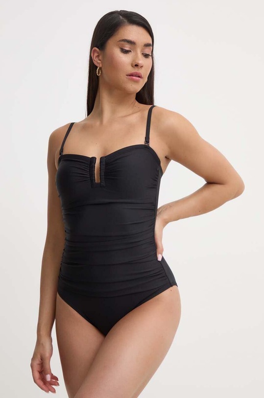 Dkny costum de baie dintr-o bucată DI4MS605 negru SS25