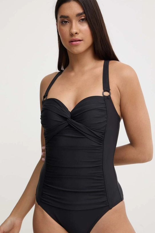 Îmbrăcăminte Dkny costum de baie dintr-o bucată DI4MS565 negru