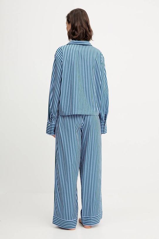 Polo Ralph Lauren piżama bawełniana fioletowy 4P8004