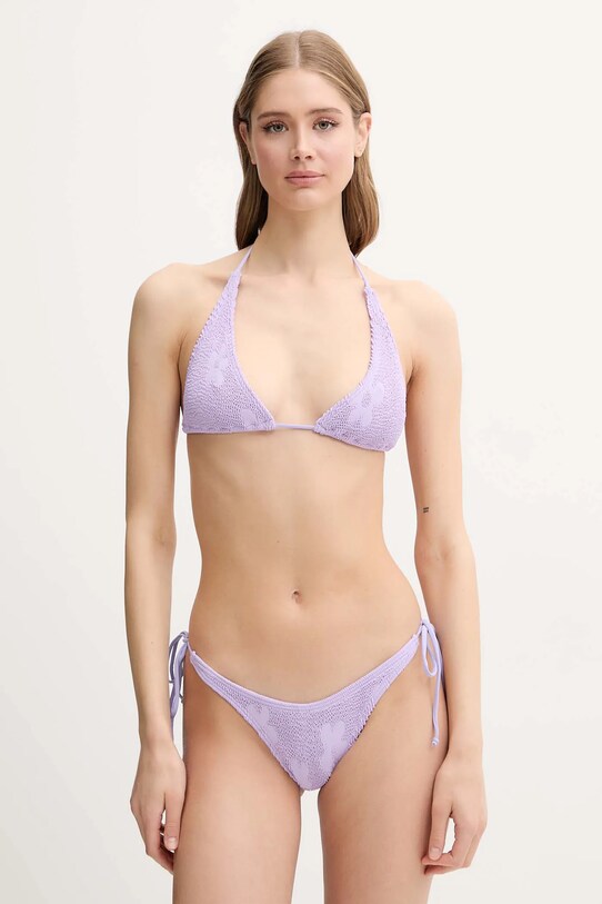 Plavková podprsenka Bond Eye BOUND067 fialová SS25