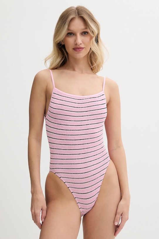 Jednodílné plavky Bond Eye LOW PALACE měkké růžová BOUND354