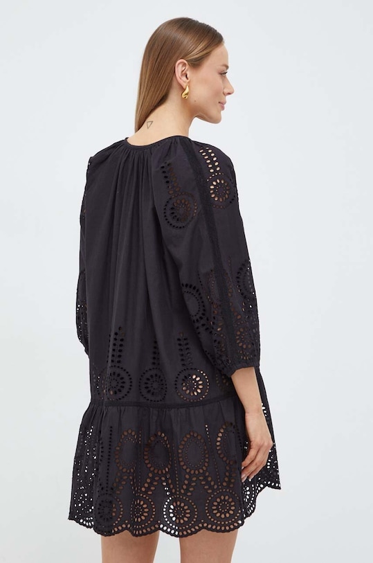 Odzież Melissa Odabash sukienka plażowa bawełniana Ashley MO.ASHLEY czarny