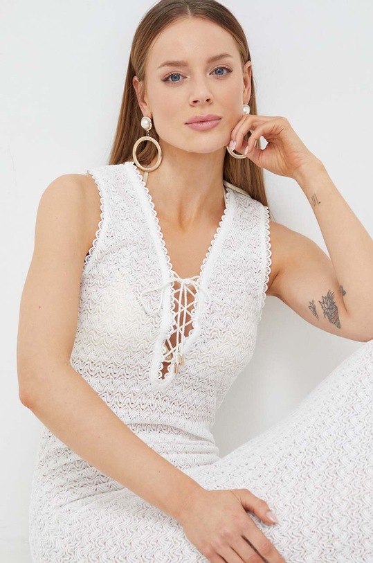 Melissa Odabash sukienka plażowa Maddie MO.MADDIE beżowy