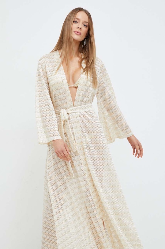 Plážový přehoz Karl Lagerfeld Melissa zlatá MO.MELISSA