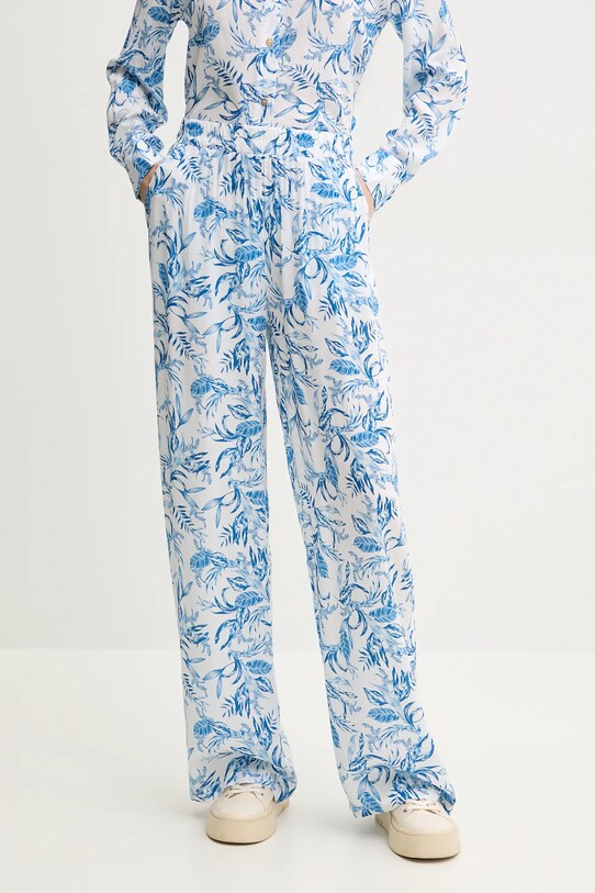 Karl Lagerfeld pantaloni de plaja albastru MO.OLIVIA