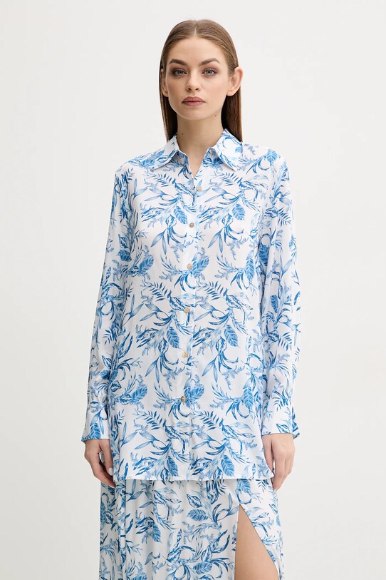 Πουκάμισο παραλίας Karl Lagerfeld μπλε MO.PAIGE