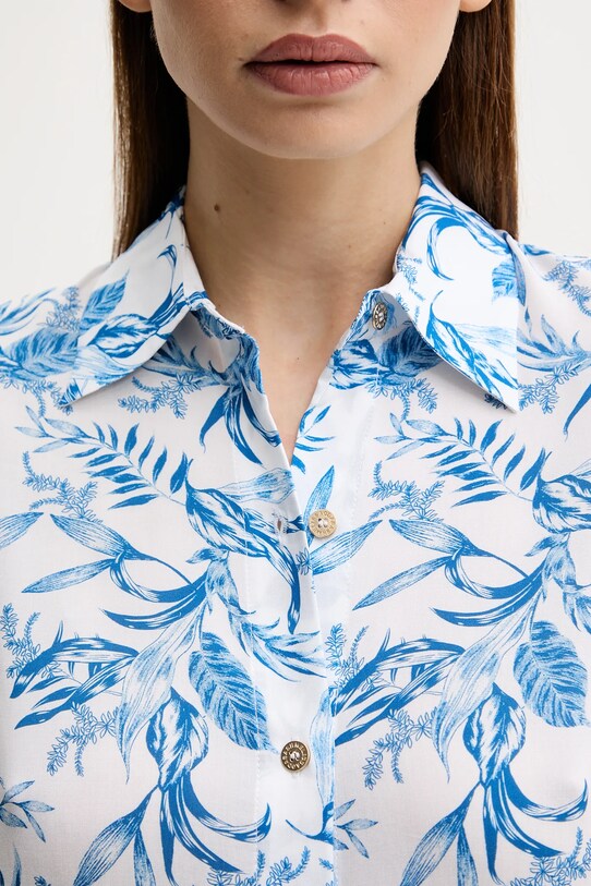 Πουκάμισο παραλίας Karl Lagerfeld MO.PAIGE μπλε