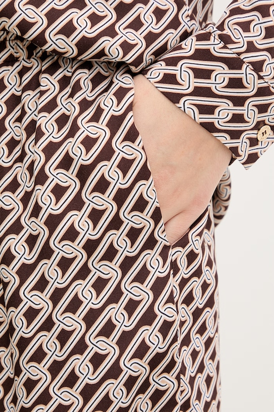 Melissa Odabash szorty plażowe Annie brązowy MO.ANNIE