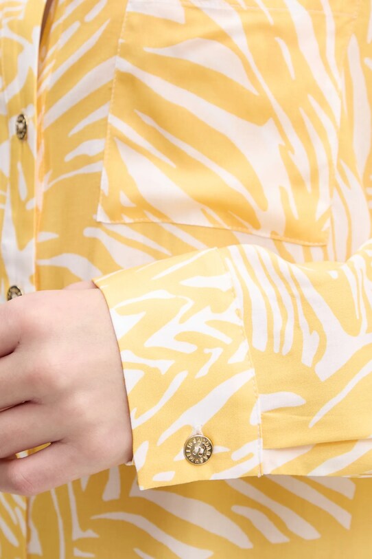 Melissa Odabash camasa de plaja Millie MO.MILLIE galben