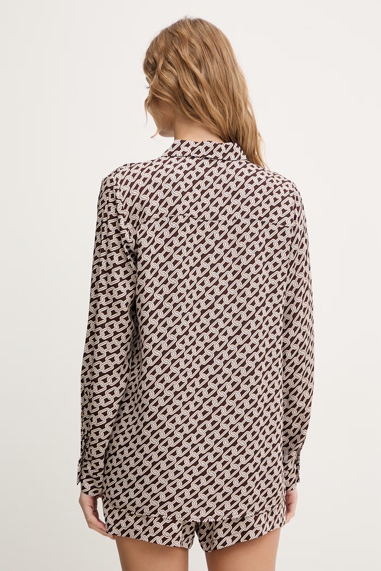 Odzież Melissa Odabash koszula plażowa Millie MO.MILLIE brązowy