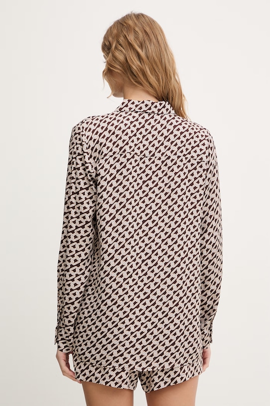 Odzież Melissa Odabash koszula plażowa Millie MO.MILLIE brązowy