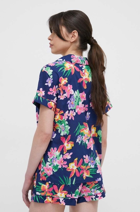 Pyžamo Lauren Ralph Lauren námořnická modř ILN12308