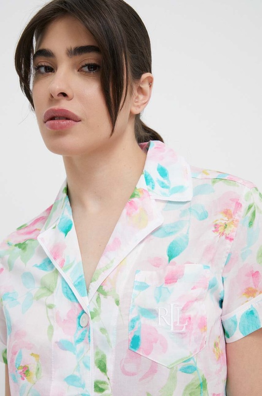 Pyžamo Lauren Ralph Lauren ILN12317 ružová SS24