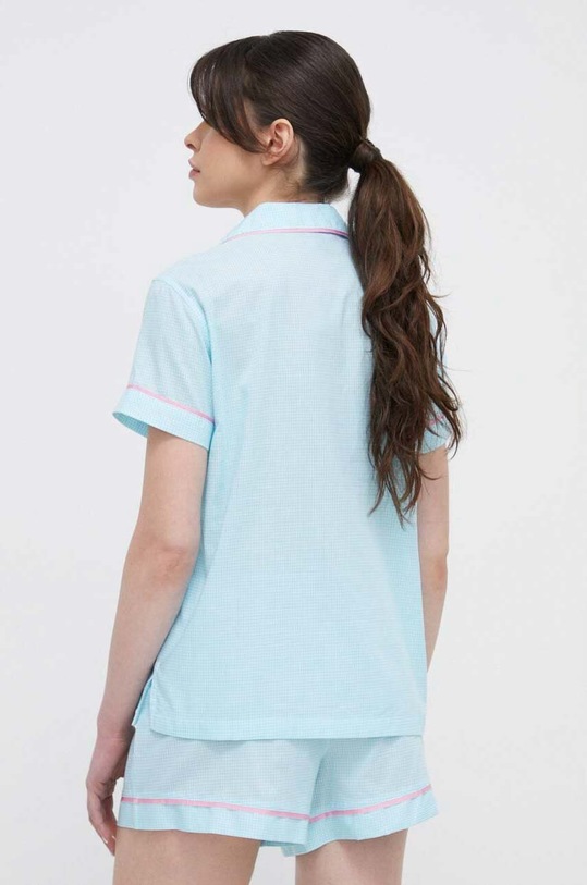 Pyžamo Lauren Ralph Lauren modrá ILN12317