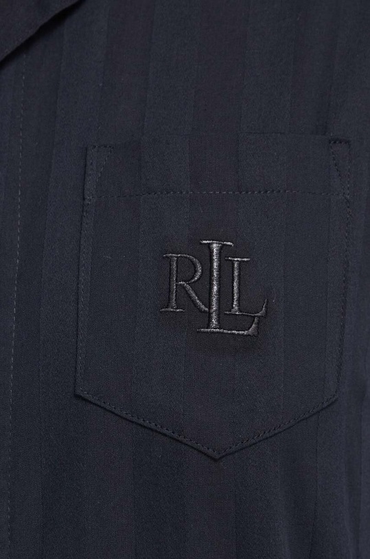 Lauren Ralph Lauren koszula nocna bawełniana ILN32305 czarny