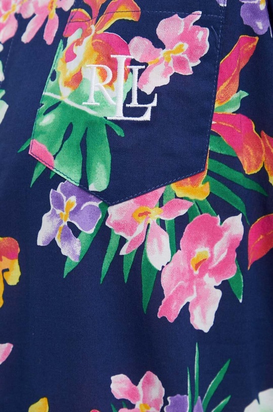 Nočná košeľa Lauren Ralph Lauren tmavomodrá ILN32308