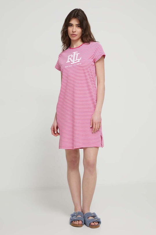 Lauren Ralph Lauren koszula nocna ILN32311 różowy SS24