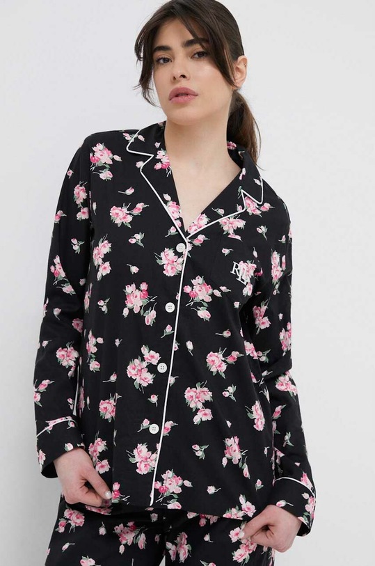 Lauren Ralph Lauren piżama ILN92304 czarny SS24