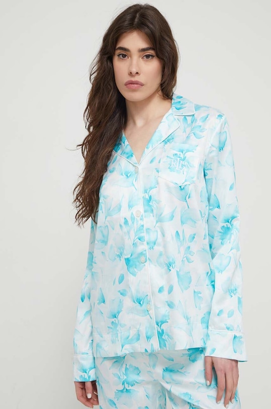 Odzież Lauren Ralph Lauren piżama ILN92318 niebieski