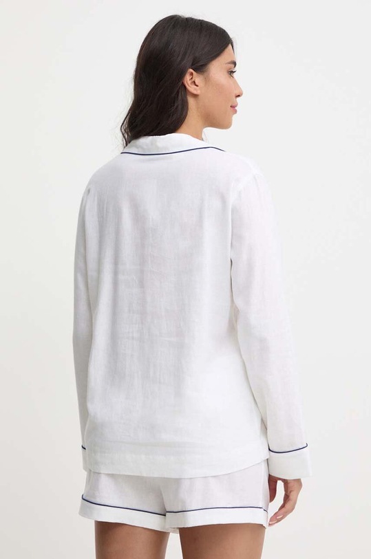 Odjeća Lanena pidžama Lauren Ralph Lauren ILN12335 bijela