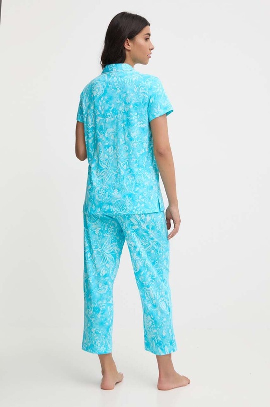 Pyžamo Lauren Ralph Lauren ILN92331 modrá SS24