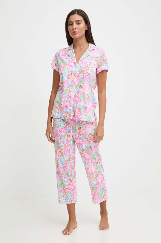 Lauren Ralph Lauren piżama dzianina multicolor ILN92331