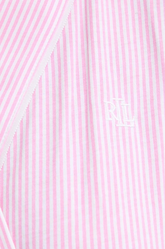Lauren Ralph Lauren szlafrok bawełniany różowy I814702