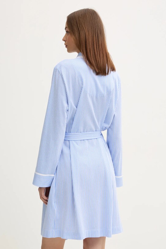 Îmbrăcăminte Lauren Ralph Lauren halat de baie din bumbac I814702 albastru