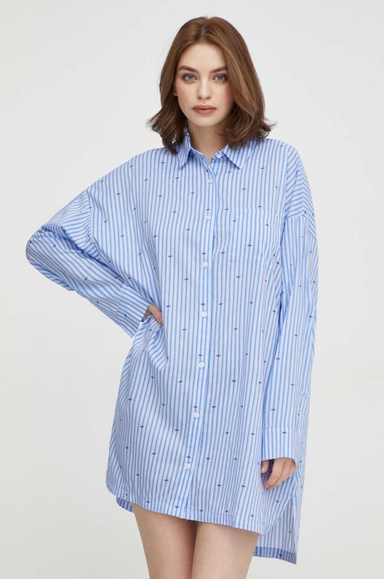 Dkny camasa de noapte camasa de noapte albastru YI30008