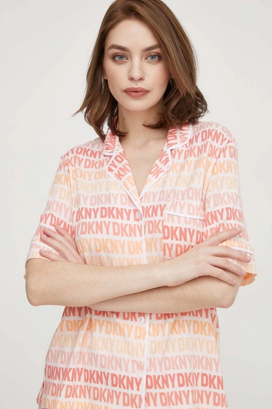 Pidžama Dkny YI50003 narančasta SS24