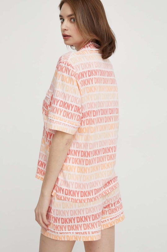 Odzież Dkny piżama YI50003 pomarańczowy