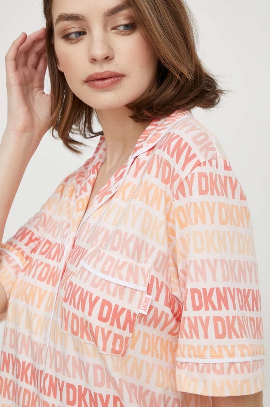 Dkny piżama YI50003 pomarańczowy