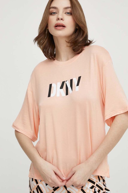 Dkny piżama YI90006 pomarańczowy SS24