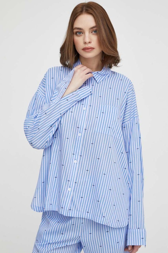 Dkny piżama YI90008 niebieski SS24